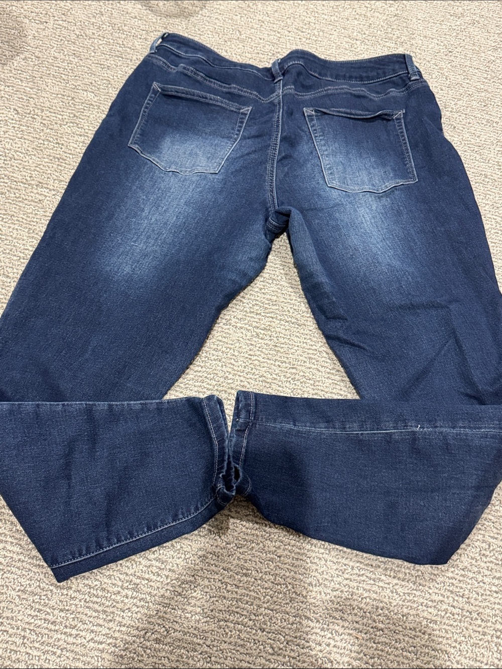 Maurices Women's Boyfriend Jeans in Dark Blue Wash